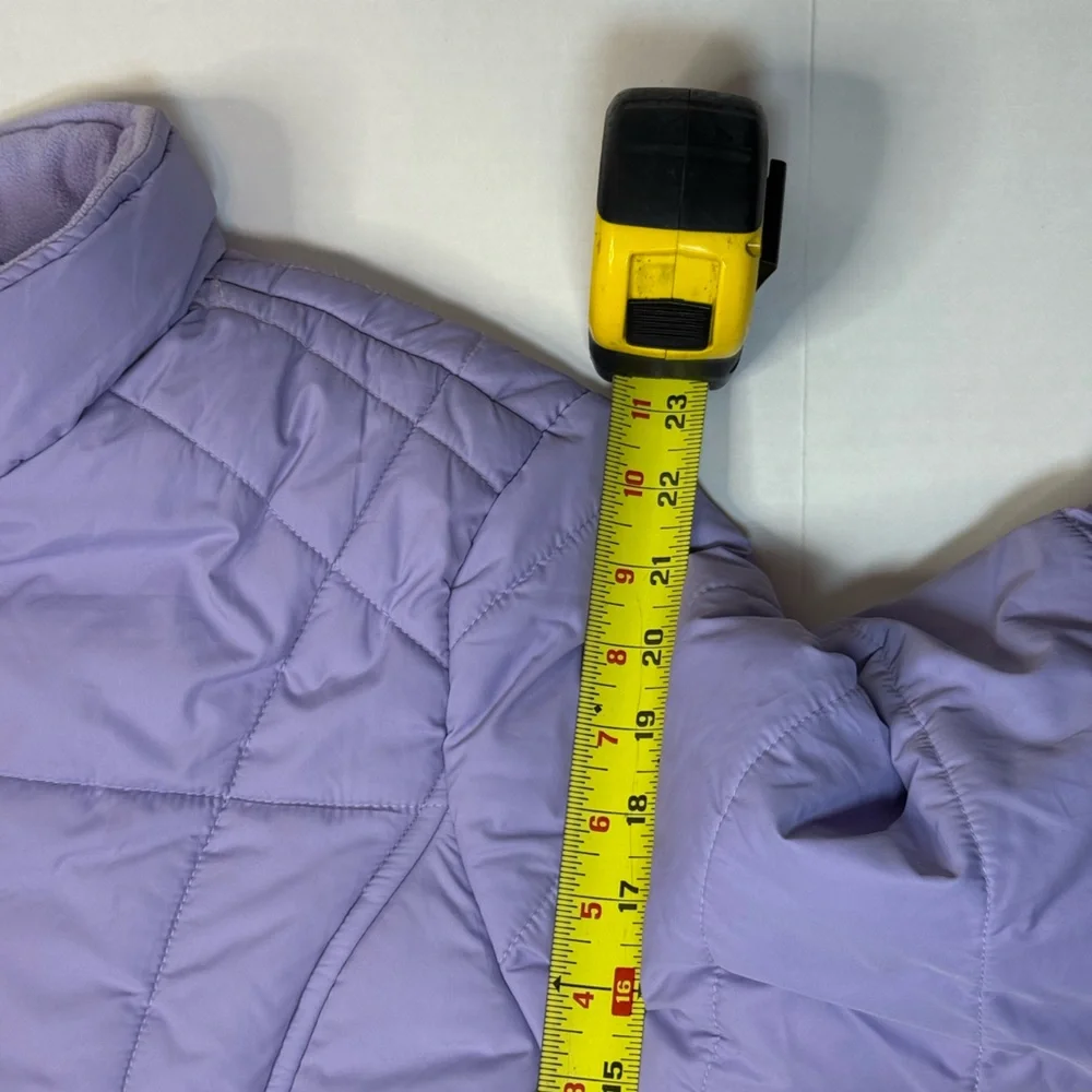 Quilted Light Purple/Lilac Puffer JacketAthletic Works Outerwear - Picture 4 of 8